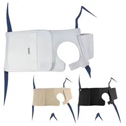 StomaCare -Bandage H 15cm Öffn. 72mm BU 80 - 89 cm Orthesen & Bandagen Rumpf