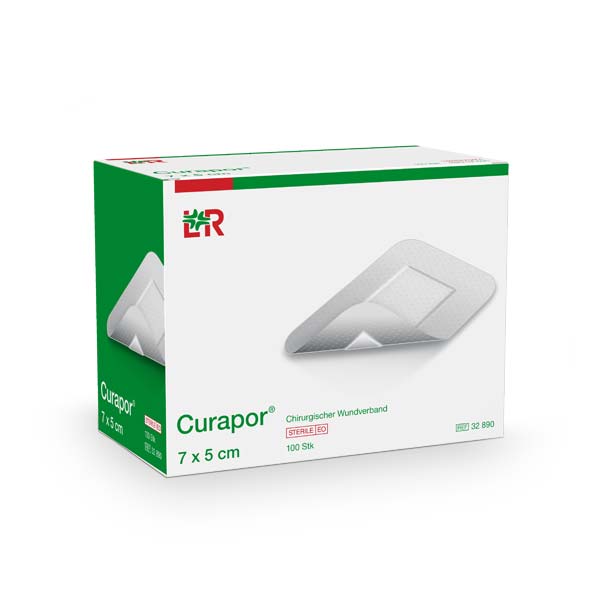 Curapor Wundverband steril, 7x5cm, 100 Stück