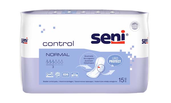 Seni Control normal 360ml, 28x10,5cm