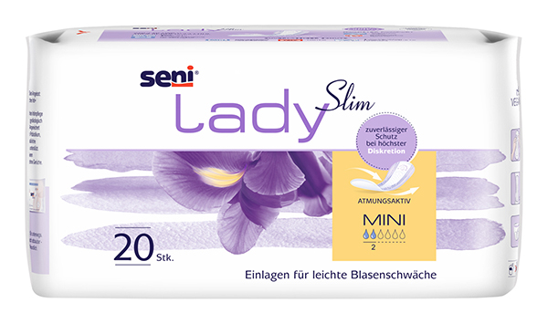 Seni Lady Slim Mini 190ml, 9,5x22,5 cm