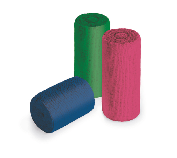Lenkelast color Universalbinde 8cmx5m, 10 St.lose im Kt., grün