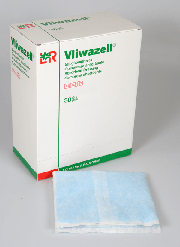 Vliwazell Saugkompresse steril, 20x25cm, 30 Stk