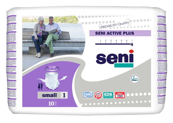 Seni Active Plus small 1900ml, 55-85cm