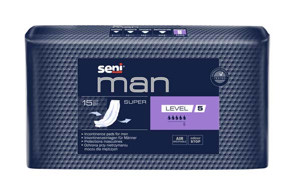 Seni Man Super Level 5 5 von 5 Tropfen, 870 ml, 9x40 cm