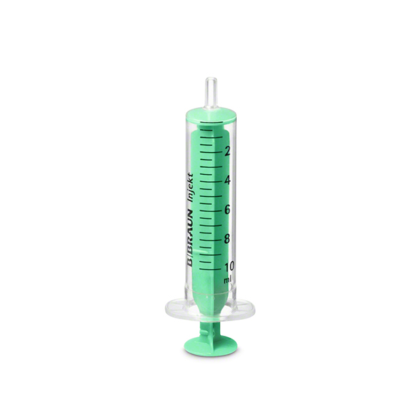 Injekt 2-teilige Einmalspritze, 100 Stück, einzeln steril,Luer-Steck-Ansatz 10 ml