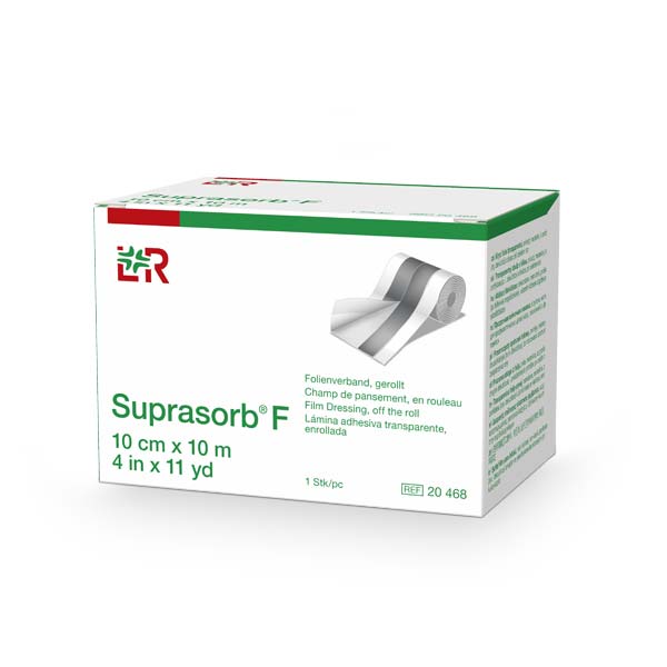 Suprasorb F Folienverband unsteril, gerollt, 10cmx10m