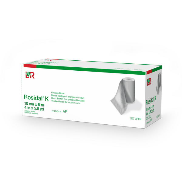 Rosidal K Kurzzugbinde 10cmx5m, 10 St.lose im Kt.
