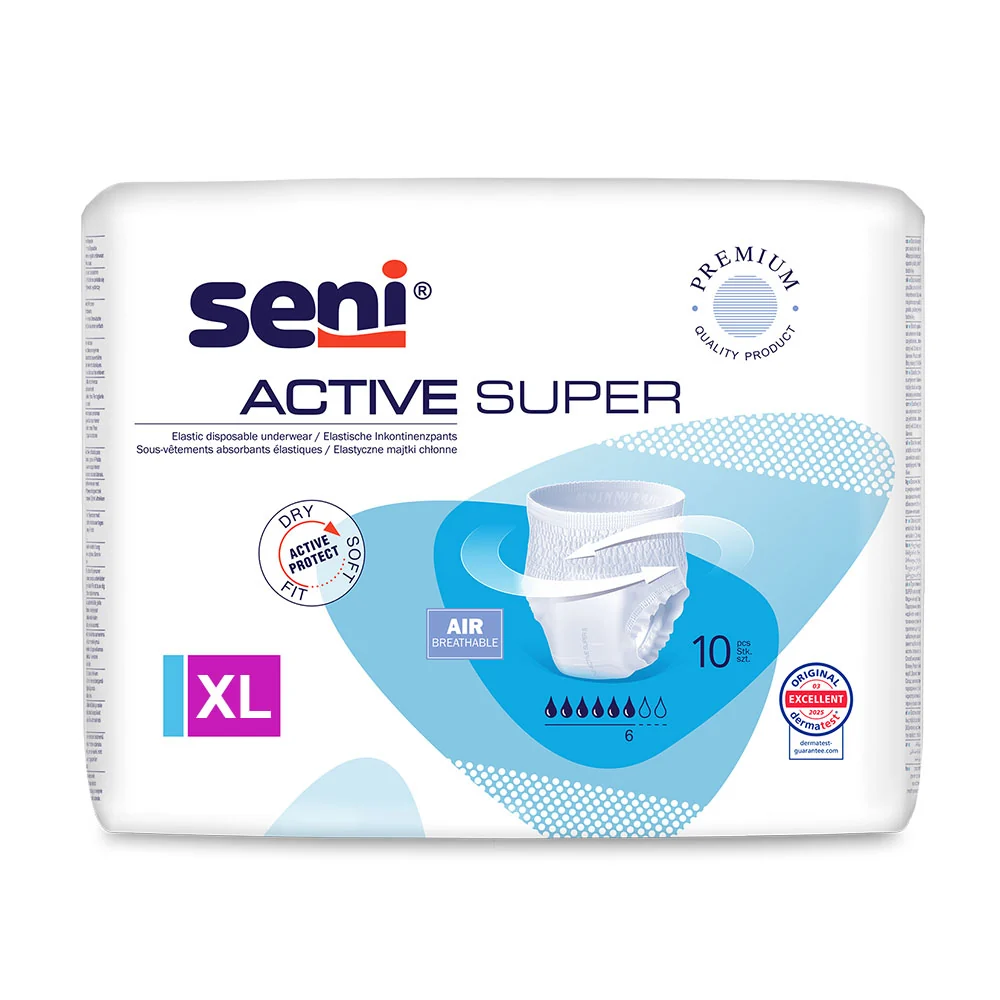 Seni Active Super extra large 1600ml, 120-160cm