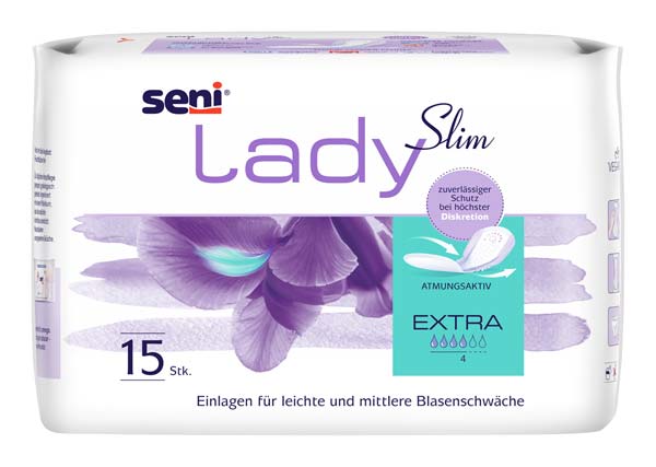 Seni Lady Slim Extra 430ml, 15x28 cm