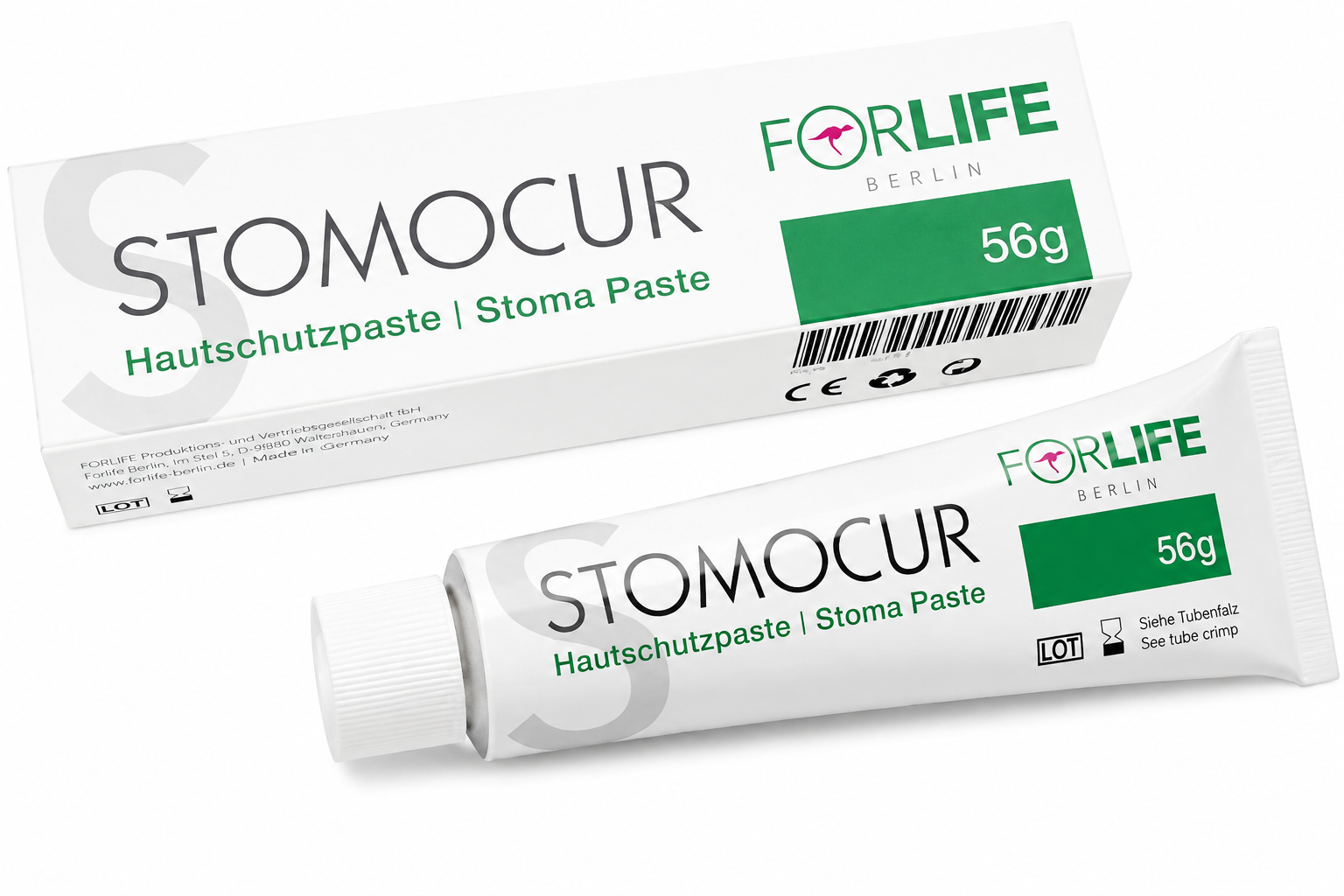 Stomocur Hautschutzpaste 56-Gramm-Tube