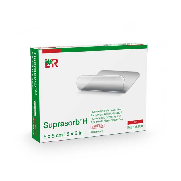 Suprasorb H Hydrokolloid-Verband dünn, 5x5 cm