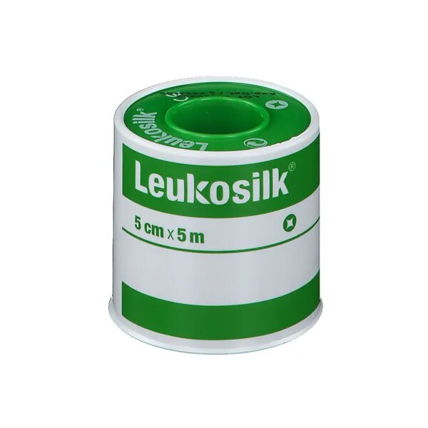 Leukosilk, Rollenpflaster 5m:5cm