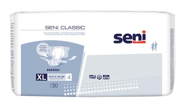 Seni Classic extra large 2500ml, 130-170cm