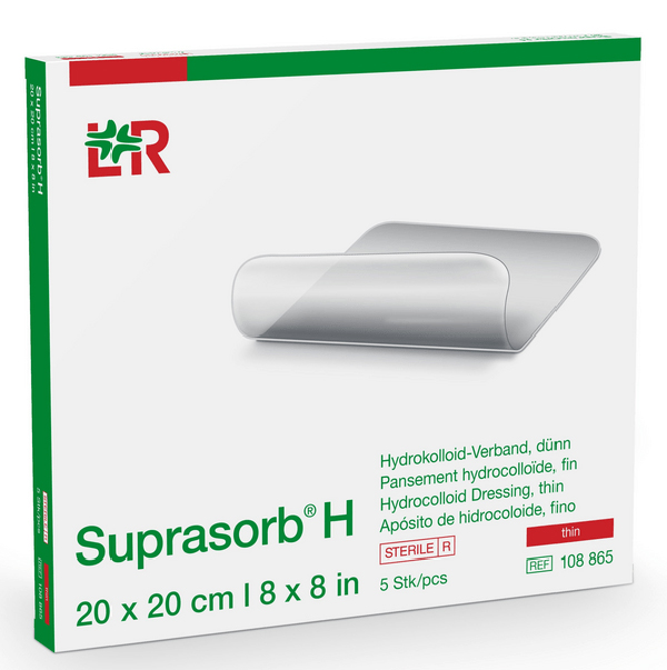 Suprasorb H Hydrokolloid-Verband dünn, 20x20 cm