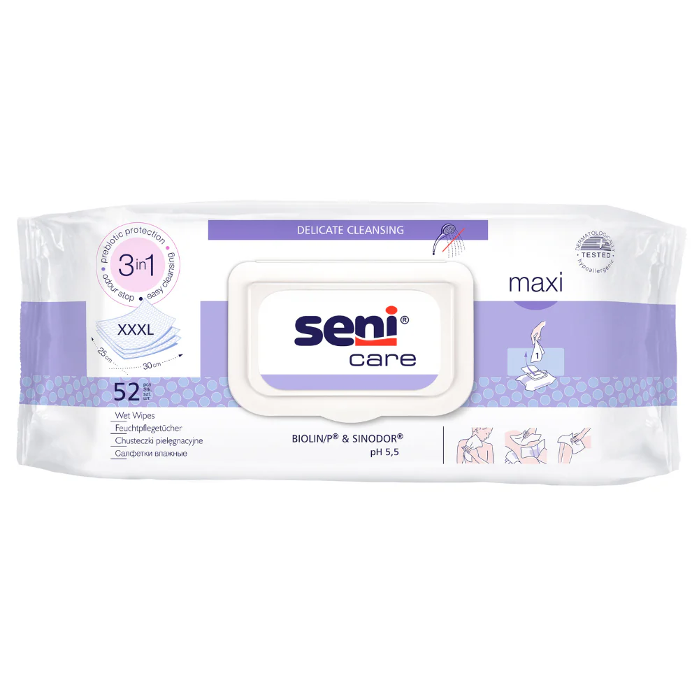 Seni Care maxi Feuchttücher a' 52
