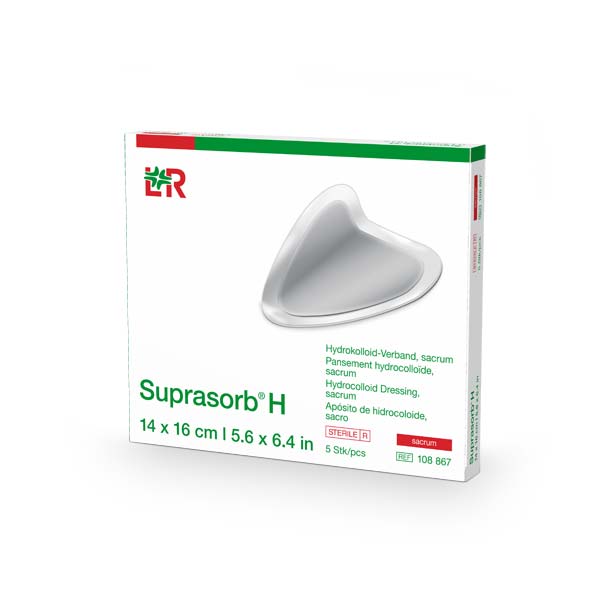 Suprasorb H Hydrokolloid-Verband sacrum, 14x16 cm