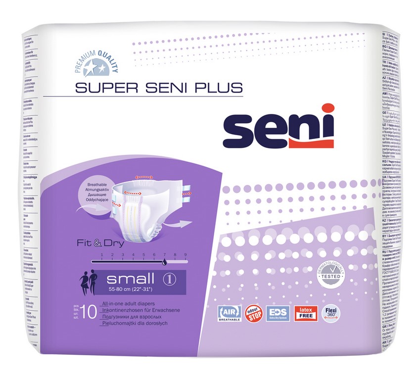 Seni Super Plus Small 2100ml, 55-80 cm