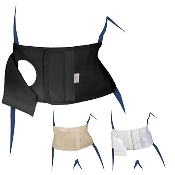 StomaCare-Bandage H 15cm Öffn. 85mm BU 121-130 cm Orthesen & Bandagen Rumpf