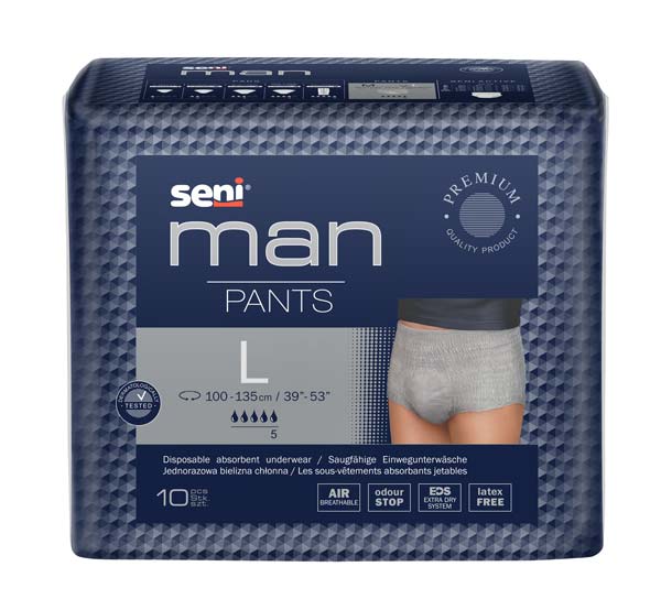 Seni Man Pants Gr. L 1.000 ml, 100-135 cm
