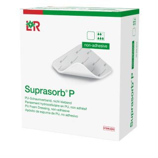 Suprasorb P silicone PU-Schaumverband border 15x20cm 5St.