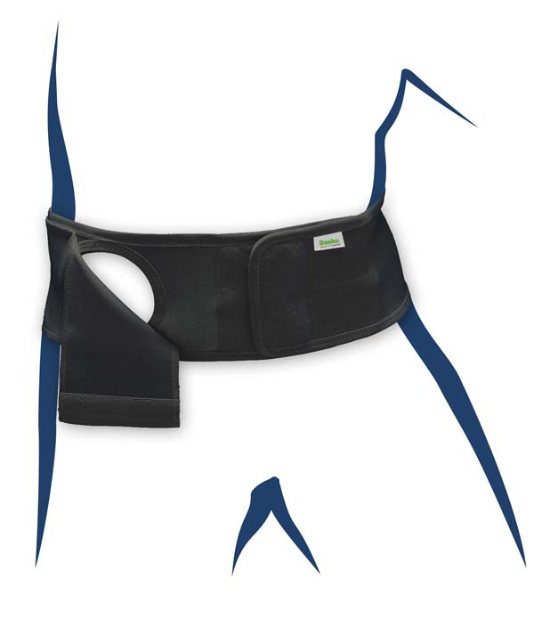 Stomacare-Band. H 10cm Ö 72mm BU 100-109 cm Schw. Orthesen & Bandagen Rumpf