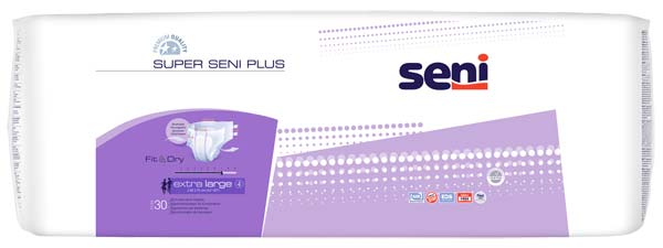 Seni Super Plus extra large a'30