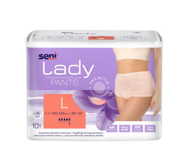 Seni Lady Pants Large 1.000 ml,100-135 cm