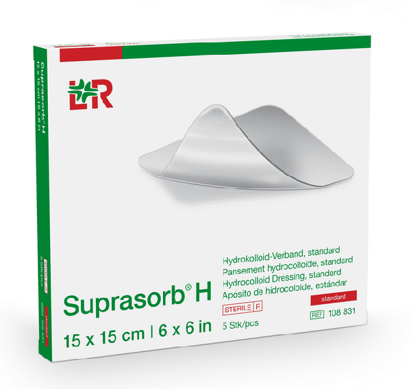 Suprasorb H Hydrokolloid-Verband standard, 15x15cm