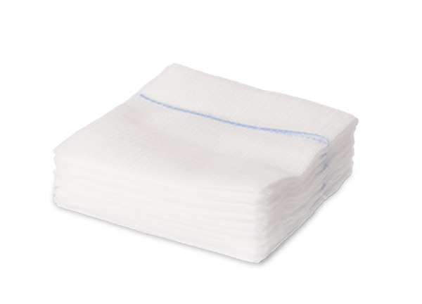 Gazin Mullkompresse RK, 10x12,5cm, 12fach, 17fdg, 100 Stk