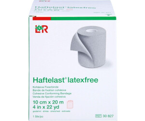 Haftelast Kohäsive Fixierbinde LF 6cmx20m, einzeln verpackt, creme