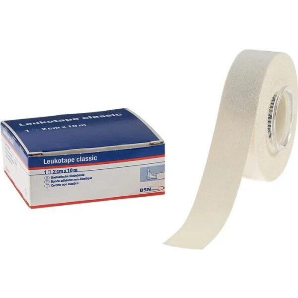 Leukotape classic, unelastische Klebebinde, weiß  10m:2cm
