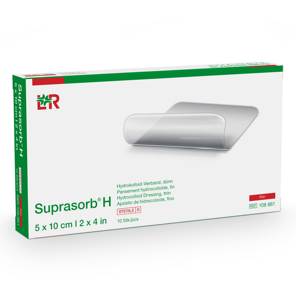 Suprasorb H Hydrokolloid-Verband dünn, 5x10 cm
