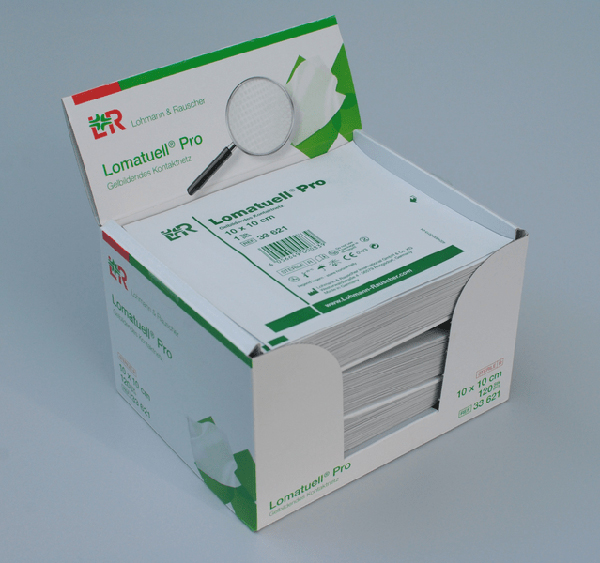 Lomatuell Pro steril, 10x10cm, 120Stk