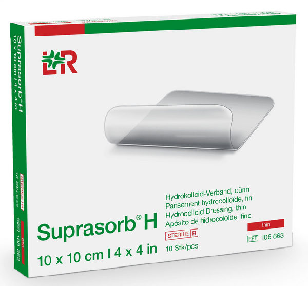 Suprasorb H Hydrokolloid-Verband dünn, 10x10cm
