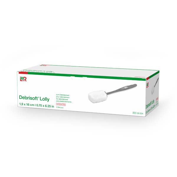 Debrisoft Lolly, 5 Stück, steril