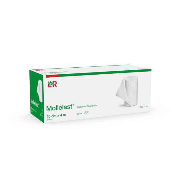 Mollelast elastische Fixierbinde 10cmx4m, 20 St.lose im Kt.