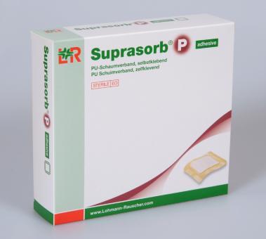 Suprasorb P PU-Schaumverband nicht klebend, 20x20 cm, 4 Stück