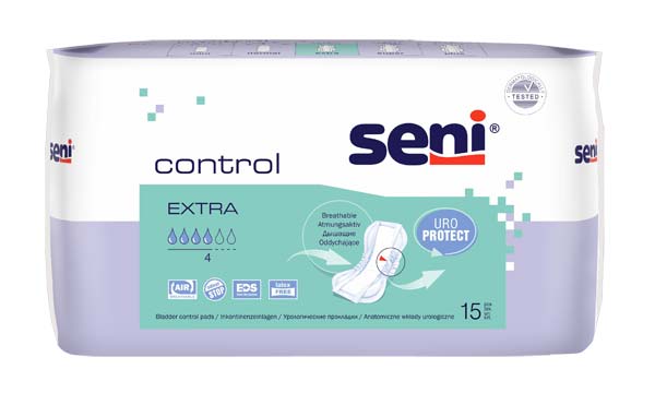 Seni Control extra 430ml, 15,5x28cm