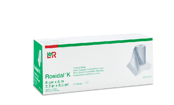 Rosidal K Kurzzugbinde 8cmx5m, 10 St.lose im Kt.