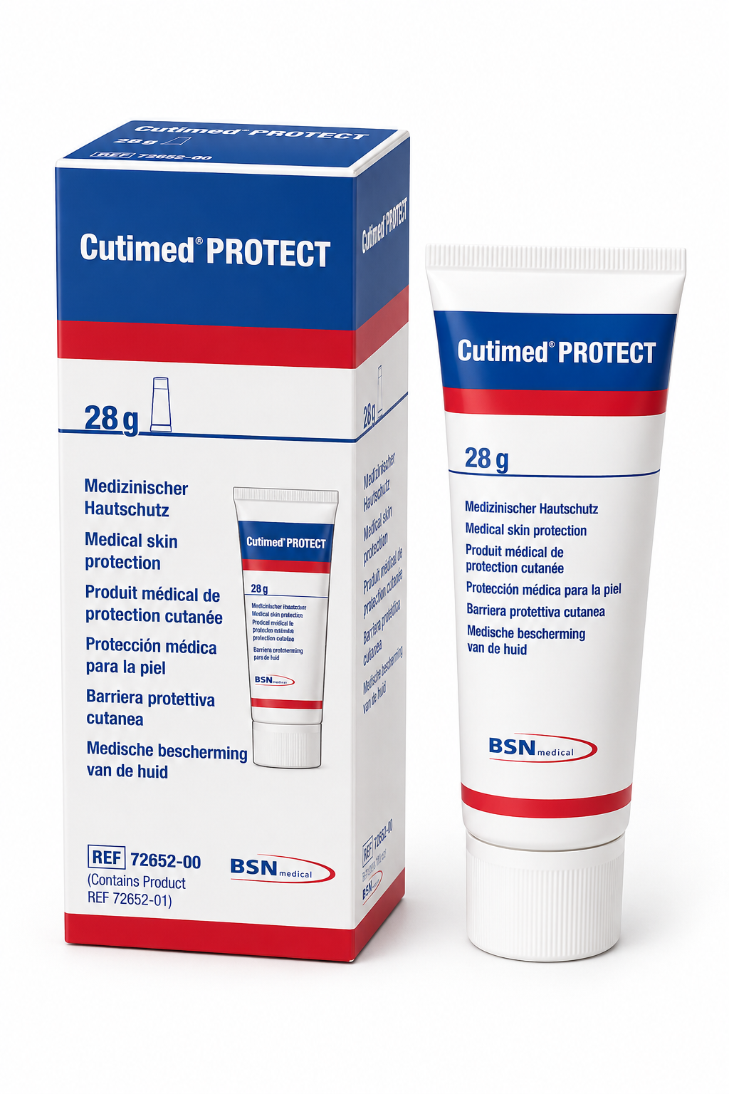 Cutimed PROTECT, Medizinischer Hautschutz, Creme Cream, Tube 28 g