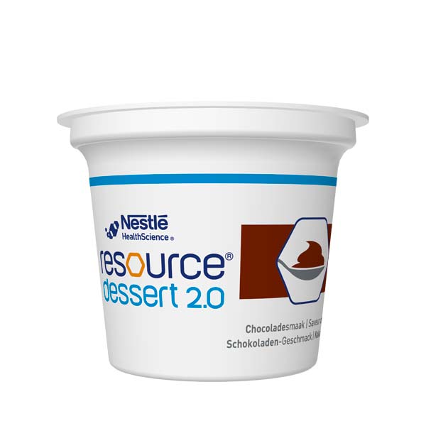 Nestlé Resource Dessert 2.0 Schokolade 6x4 x125 Gramm, hochkal., 200kcal/100g,ab 3 Jahre