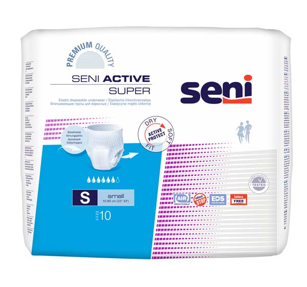 Seni Active Super Small 1200ml, 55-85cm
