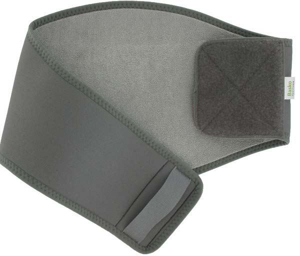 Stomacare-Band. HydroActive ohne Kappe Schwimmbandage, 121-130cm, grau